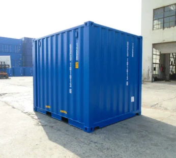 Container maritim nou de 10 picioare albastru